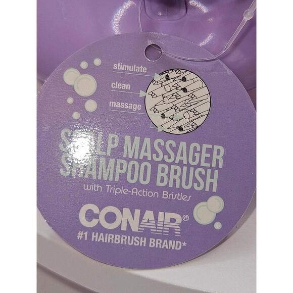 Two - Conair Scalp Massager/Shampoo Brush - NEW - Picture 6 of 7